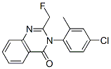 3-(4-Chloro-2-methylphenyl)-2-(fluoromethyl)quinazolin-4(3H)-one CAS#: 69123-67-7
