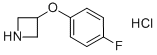 3-(4-Fluorophenoxy)azetidine hydrochloride CAS#: 63843-78-7