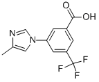 3-(4-Methylimidazol-1-yl)-5-trifluoromethylbenzoic acid CAS#: 641571-13-3
