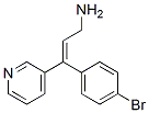 3-(4-bromophenyl)-3-(3-pyridyl)allylamine CAS#: 60324-67-6