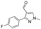 3-(4-fluorophenyl)-1-methyl-1H-pyrazole-4-carbaldehyde(SALTDATA: FREE) CAS#: 689250-53-1