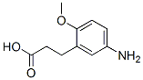 3-(5-amino-2-methoxyphenyl)propionic acid CAS#: 69447-76-3