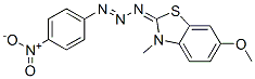 3-(6-Methoxy-3-methylbenzothiazol-2-ylidene)-1-(p-nitrophenyl)triazene CAS#: 64496-58-8