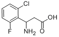 3-AMINO-3-(2-CHLORO-6-FLUORO-PHENYL)-PROPIONIC ACID CAS#: 682803-80-1