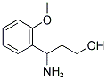 3-AMINO-3-(2-METHOXY-PHENYL)-PROPAN-1-OL CAS#: 612532-21-5