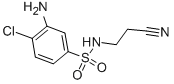 3-AMINO-4-CHLORO-N-(2-CYANOETHYL)-BENZENE SULFONAMIDE, 98 CAS#: 64415-13-0
