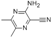 3-AMINO-5,6-DIMETHYLPYRAZINE-2-CARBONITRILE CAS#: 63352-08-9