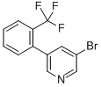 3-BROMO-5-(2-TRIFLUOROMETHYLPHENYL)PYRIDINE CAS#: 675589-99-8