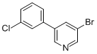 3-BROMO-5-(3-CHLOROPHENYL)-PYRIDINE CAS#: 675590-26-8