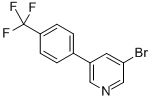 3-BROMO-5-(4-TRIFLUOROMETHYLPHENYL)PYRIDINE CAS#: 675590-01-9