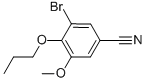 3-BROMO-5-METHOXY-4-PROPOXYBENZONITRILE CAS#: 515848-04-1