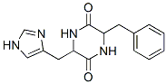 3-Benzyl-6-(4-imidazolylmethyl)-2,5-piperazinedione CAS#: 6777-71-5
