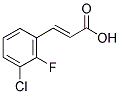 3-CHLORO-2-FLUOROCINNAMIC ACID CAS#: 695187-15-6