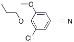 3-CHLORO-5-METHOXY-4-PROPOXYBENZONITRILE CAS#: 693804-16-9