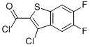 3-CHLORO-5,6-DIFLUORO-1-BENZOTHIOPHENE-2-CARBONYL CHLORIDE CAS#: 605658-32-0