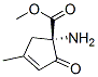 3-Cyclopentene-1-carboxylicacid,1-amino-4-methyl-2-oxo-,methylester,(1S)-(9CI) CAS#: 669060-21-3