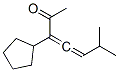 3-Cyclopentyl-6-methyl-3,4-heptadien-2-one CAS#: 63922-50-9