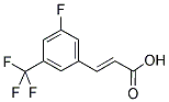 3-FLUORO-5-(TRIFLUOROMETHYL)CINNAMIC ACID CAS#: 575469-96-4