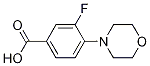 3-Fluoro-4-morpholinobenzoic Acid CAS#: 588708-72-9