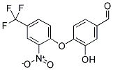 3-HYDROXY-4-(2-NITRO-4-TRIFLUOROMETHYL-PHENOXY)-BENZALDEHYDE CAS#: 680185-90-4