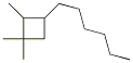 3-Hexyl-1,1,2-trimethylcyclobutane CAS#: 62338-52-7