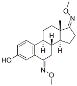 3-Hydroxy-1,3,5(10)-estratriene-6,17-dione bis(O-methyl oxime) CAS#: 69833-90-5