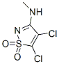 3-Isothiazolamine, 4,5-dichloro-N-methyl-, 1,1-dioxide (9CI) CAS#: 642088-55-9