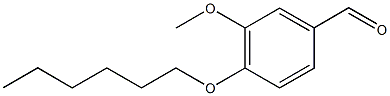 3-METHOXY-4-(HEXYLOXY)-BENZALDEHYDE CAS#: 61096-84-2