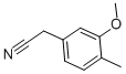 3-METHOXY-4-METHYLPHENYLACETONITRILE CAS#: 64829-31-8