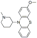 3-Methoxy-10-(1-methyl-3-piperidinyl)-10H-phenothiazine CAS#: 60706-48-1