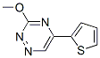 3-Methoxy-5-(2-thienyl)-1,2,4-triazine CAS#: 69467-00-1