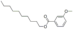 3-Methoxybenzoic acid decyl ester CAS#: 69833-38-1
