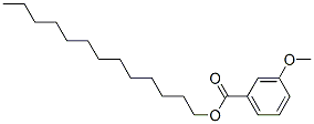 3-Methoxybenzoic acid tridecyl ester CAS#: 69833-37-0