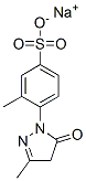3-Methyl-4-(3-methyl-5-oxo-2-pyrazolin-1-yl)benzenesulfonic acid sodium salt CAS#: 63589-05-9