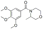 3-Methyl-4-(3,4,5-trimethoxybenzoyl)morpholine CAS#: 64039-12-9