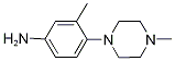 3-Methyl-4-(4-methyl-1-piperazinyl)aniline CAS#: 681004-50-2