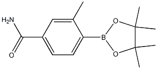 3-Methyl-4-(4,4,5,5-tetraMethyl-1,3,2-dioxaborolan-2-yl)benzaMide CAS#: 631911-09-6