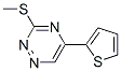 3-Methylthio-5-(2-thienyl)-1,2,4-triazine CAS#: 69466-52-0