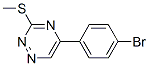 3-(Methylthio)-5-(4-bromophenyl)-1,2,4-triazine CAS#: 69466-82-6