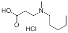 3-(N-Methylpentylamino)propionic acid hydrochloride CAS#: 625120-81-2
