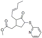 3-Oxo-2-(2-pentenyl)-4-(2-pyridinylthio)cyclopentane-1-acetic acid methyl ester CAS#: 67012-87-7