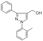 (3-PHENYL-1-O-TOLYL-1H-PYRAZOL-4-YL)METHANOL CAS#: 618441-80-8