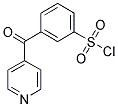 3-(PYRIDINE-4-CARBONYL)-BENZENESULFONYL CHLORIDE CAS#: 680618-21-7