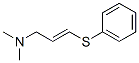 3-(Phenylthio)-N,N-dimethyl-2-propen-1-amine CAS#: 63905-40-8