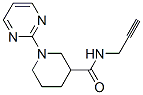 3-Piperidinecarboxamide,N-2-propynyl-1-(2-pyrimidinyl)-(9CI) CAS#: 605624-33-7