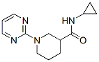 3-Piperidinecarboxamide,N-cyclopropyl-1-(2-pyrimidinyl)-(9CI) CAS#: 605624-04-2