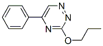 3-Propoxy-5-phenyl-1,2,4-triazine CAS#: 69466-70-2