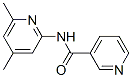 3-Pyridinecarboxamide,N-(4,6-dimethyl-2-pyridinyl)-(9CI) CAS#: 560103-82-4
