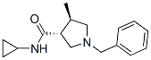 3-Pyrrolidinecarboxamide,N-cyclopropyl-4-methyl-1-(phenylmethyl)-,(3R,4R)- CAS#: 604798-21-2
