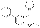3-Pyrrolidino-N-methyl-4-ethoxybiphenyl CAS#: 66840-01-5